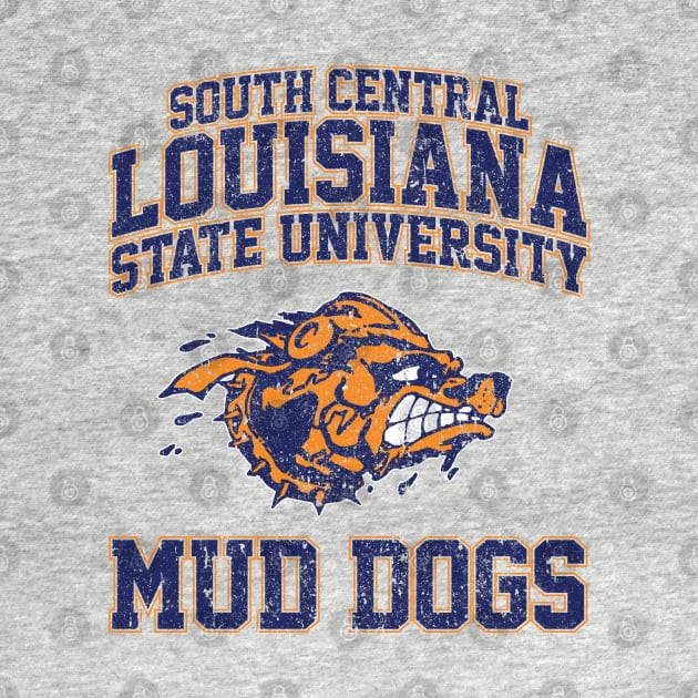 SCLSU Mud Dogs Football (Variant) by huckblade